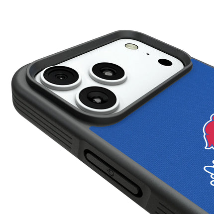 University of Kansas Jayhawks Solid Bump Phone Case for Apple iPhone