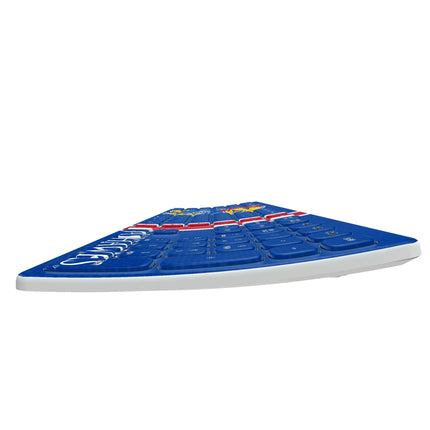 University of Kansas Jayhawks Stripe Curved Wireless Keyboard