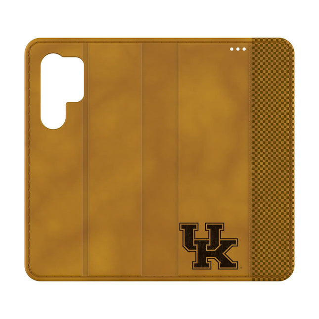 University of Kentucky Wildcats Burn Folio Phone Case for Samsung Galaxy