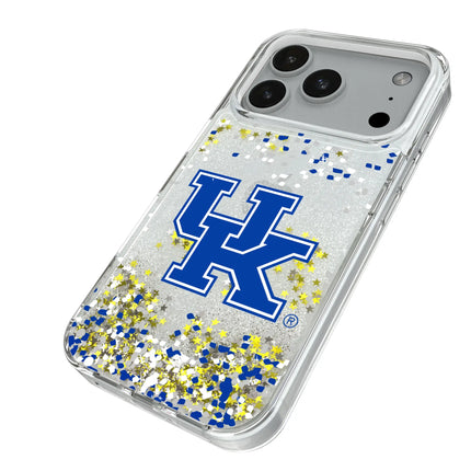 University of Kentucky Wildcats Confetti Glitter Phone Case for Apple iPhone
