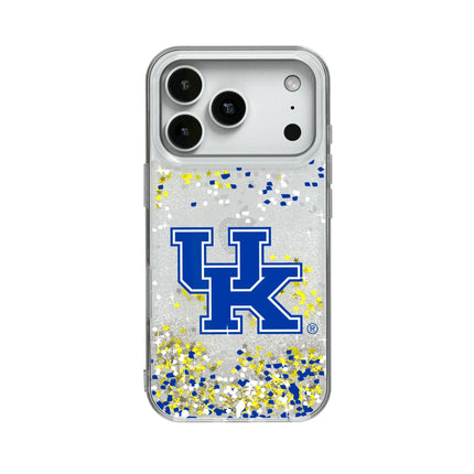 University of Kentucky Wildcats Confetti Glitter Phone Case for Apple iPhone