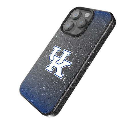 University of Kentucky Wildcats Linen Black Bling Phone Case for Apple iPhone
