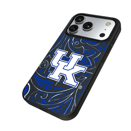 University of Kentucky Wildcats Paisley MagSafe Compatible Phone Case for Apple iPhone
