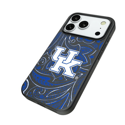 University of Kentucky Wildcats Paisley MagSafe Compatible Phone Case for Apple iPhone