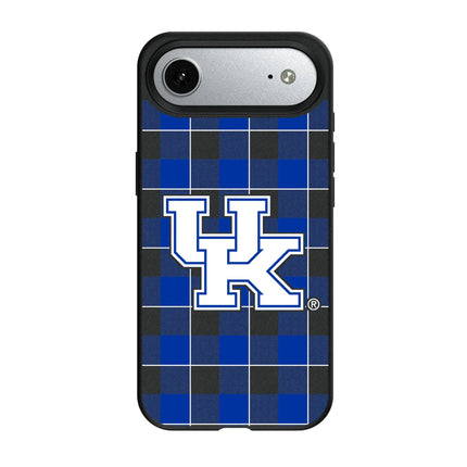 University of Kentucky Wildcats Plaid MagSafe Compatible Phone Case for Apple iPhone