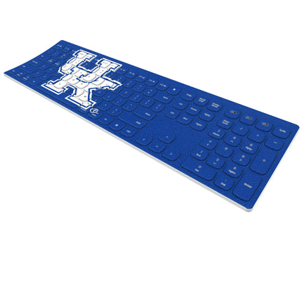 University of Kentucky Wildcats Solid Curved Wireless Keyboard