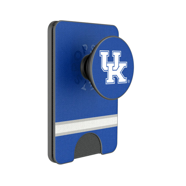 University of Kentucky Wildcats Stripe PopSockets MagSafe-Compatible PopWallet+