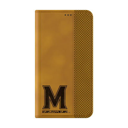 University of Maryland Terrapins Burn Folio Phone Case for Samsung Galaxy