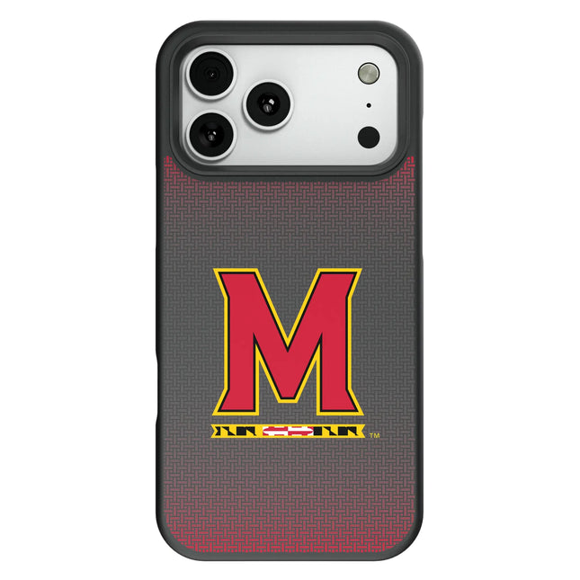 University of Maryland Terrapins Linen Bump Phone Case for Apple iPhone