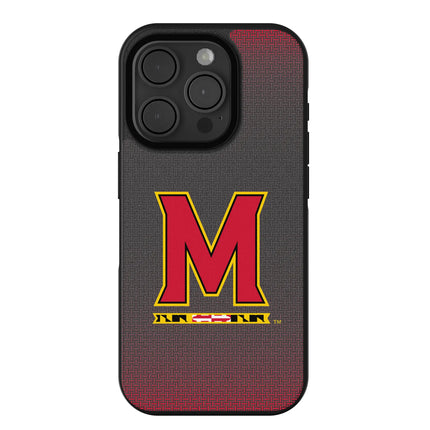 University of Maryland Terrapins Linen Bump Phone Case for Apple iPhone