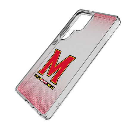 University of Maryland Terrapins Linen Clear Phone Case for Samsung Galaxy