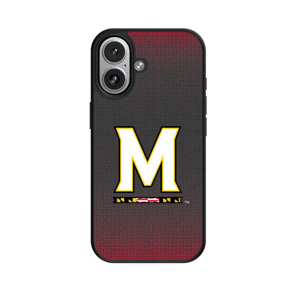 University of Maryland Terrapins Linen MagSafe Compatible Phone Case for Apple iPhone