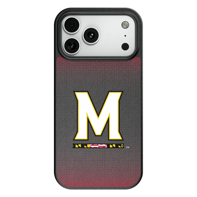 University of Maryland Terrapins Linen MagSafe Compatible Phone Case for Apple iPhone