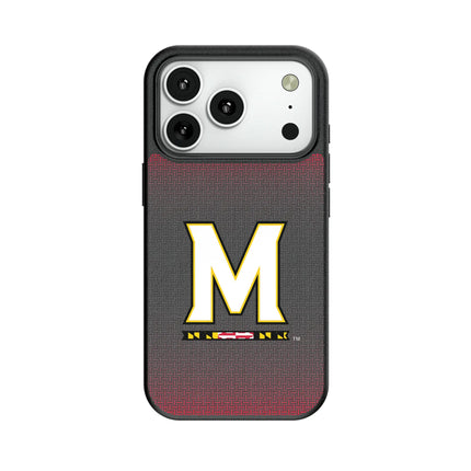 University of Maryland Terrapins Linen MagSafe Compatible Phone Case for Apple iPhone