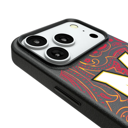 University of Maryland Terrapins Paisley MagSafe Compatible Phone Case for Apple iPhone