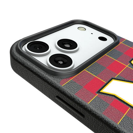 University of Maryland Terrapins Plaid MagSafe Compatible Phone Case for Apple iPhone