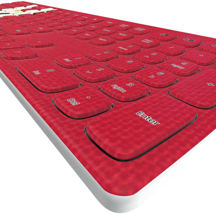 University of Maryland Terrapins Solid Curved Wireless Keyboard
