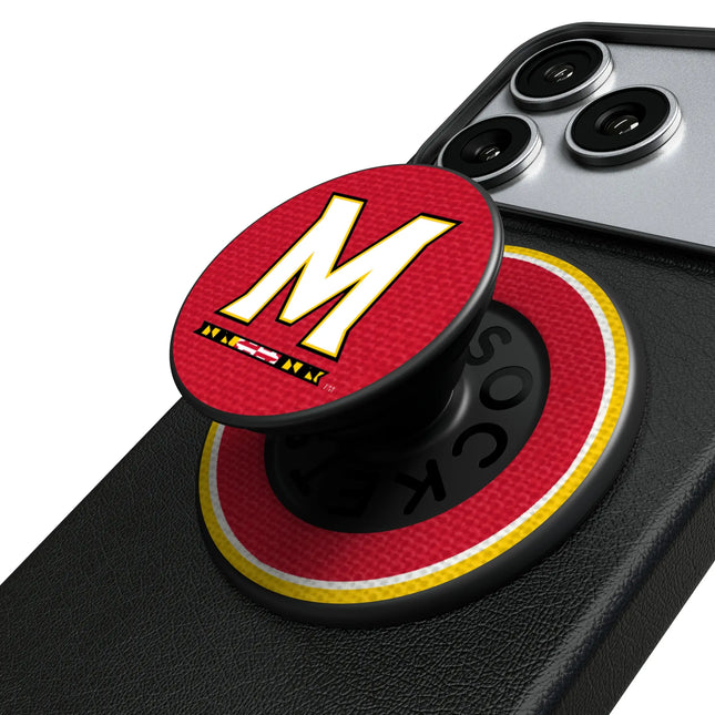 University of Maryland Terrapins Stripe PopSockets Magnetic Phone Grip and Stand
