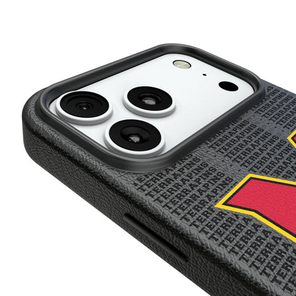 University of Maryland Terrapins Text Backdrop MagSafe Compatible Phone Case for Apple iPhone