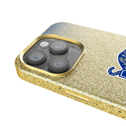 University of Memphis Tigers Linen Bling Phone Case for Apple iPhone