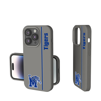 University of Memphis Tigers Sidebar Soft Touch Phone Case for Apple iPhone