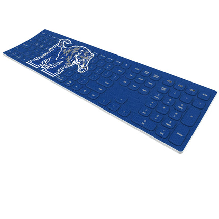 University of Memphis Tigers Solid Curved Wireless Keyboard