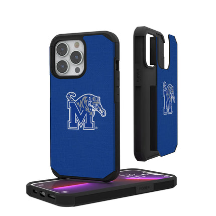 University of Memphis Tigers Solid Rugged Phone Case for Apple iPhone