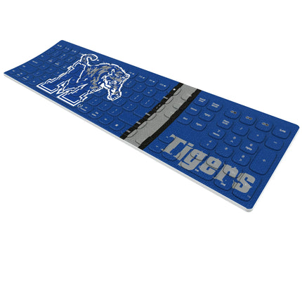 University of Memphis Tigers Stripe Curved Wireless Keyboard