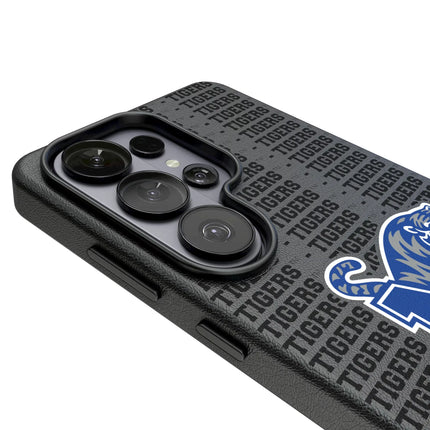 University of Memphis Tigers Text Backdrop MagSafe Compatible Phone Case for Samsung Galaxy