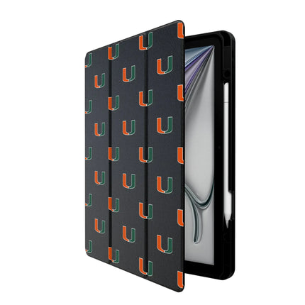 University of Miami Hurricanes Fashion Pattern Tablet Case for Apple iPad