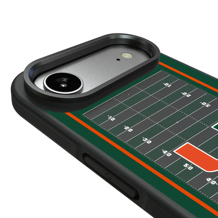 University of Miami Hurricanes Field Bump Phone Case for Apple iPhone