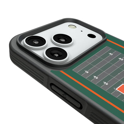 University of Miami Hurricanes Field Bump Phone Case for Apple iPhone