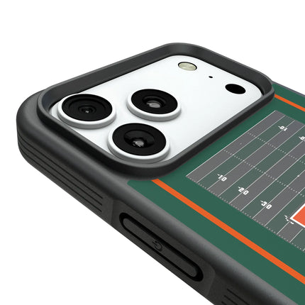 University of Miami Hurricanes Field Bump Phone Case for Apple iPhone