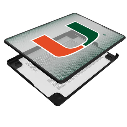 University of Miami Hurricanes Linen Laptop Case for Apple MacBook