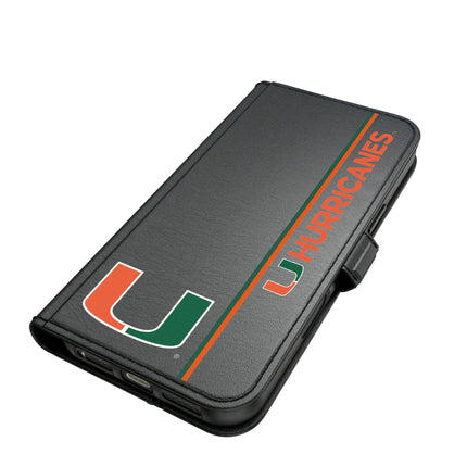 University of Miami Hurricanes Sidebar Folio 2.0 Case for Apple iPhone