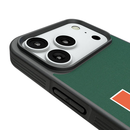University of Miami Hurricanes Solid Bump Phone Case for Apple iPhone