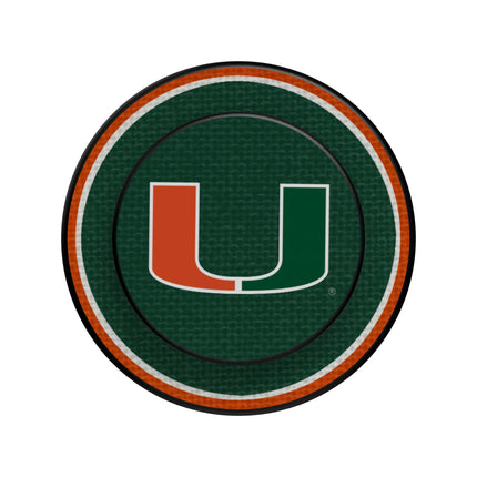University of Miami Hurricanes Stripe PopSockets Magnetic Phone Grip and Stand