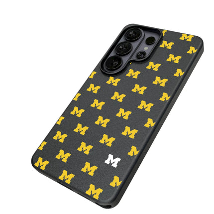 University of Michigan Wolverines Fashion Pattern MagSafe Compatible Phone Case for Samsung Galaxy