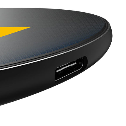 University of Michigan Wolverines Linen 15-Watt Wireless Charger