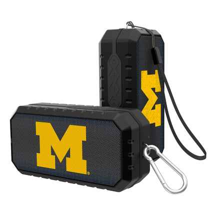University of Michigan Wolverines Linen Bluetooth Speaker