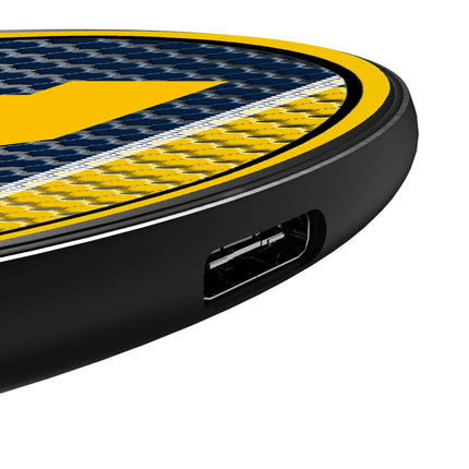 University of Michigan Wolverines Mesh 15-Watt Wireless Charger