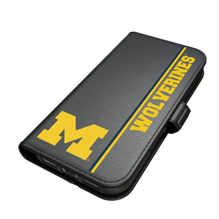 University of Michigan Wolverines Sidebar Folio 2.0 Case for Apple iPhone