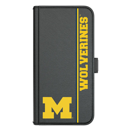 University of Michigan Wolverines Sidebar Folio 2.0 Case for Apple iPhone