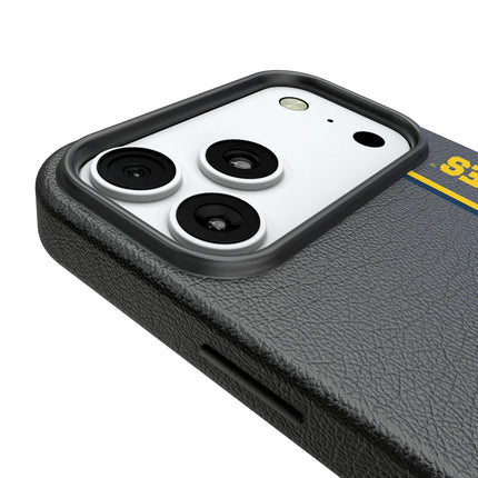 University of Michigan Wolverines Sidebar MagSafe Compatible Phone Case for Apple iPhone