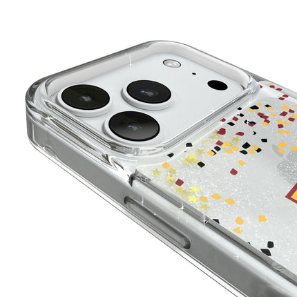 University of Minnesota Golden Gophers Confetti Glitter Phone Case for Apple iPhone