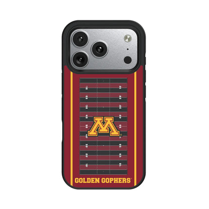 University of Minnesota Golden Gophers Field Bump Phone Case for Apple iPhone