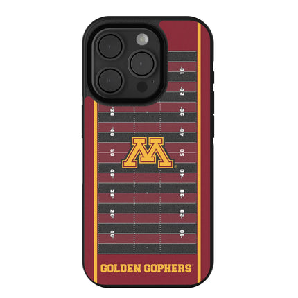 University of Minnesota Golden Gophers Field Bump Phone Case for Apple iPhone
