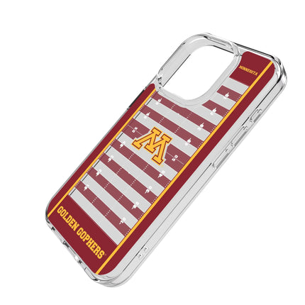 University of Minnesota Golden Gophers Field Clear Phone Case for Apple iPhone