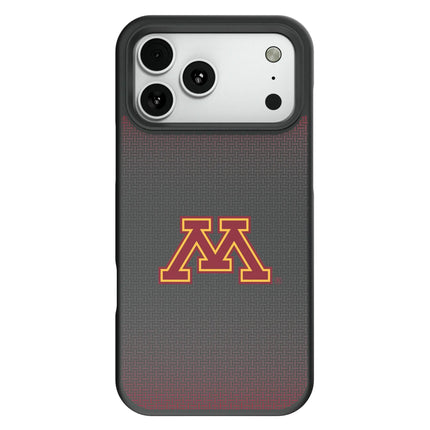 University of Minnesota Golden Gophers Linen Bump Phone Case for Apple iPhone