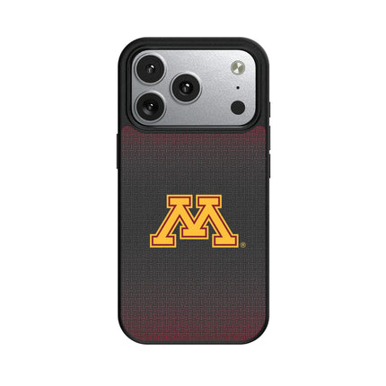 University of Minnesota Golden Gophers Linen MagSafe Compatible Phone Case for Apple iPhone